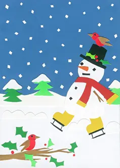 Snowmans: Ice Skating Snowman
