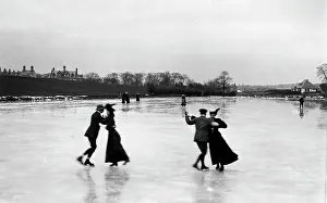 Duff: Ice skating in Winter