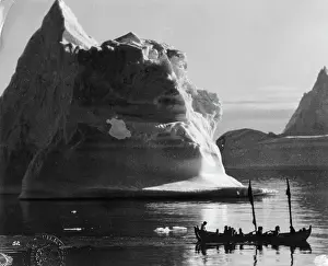Icebergs: Iceberg and boat