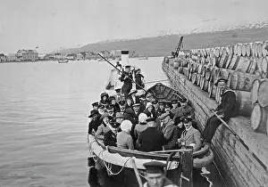 Passagier: Iceland - Tourists around 1913