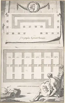 Severus: Ichnographia (or groundplan) of the Arch of Septimius
