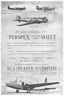 Perspex: ICI Perspex Acrylic Resin Sheets