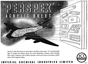 Perspex: ICI Perspex Acrylic Sheet
