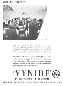 Vynide: ICI Vynide For Cabin Panelling & Upholstery