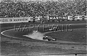 Jacky: Ickx leads in Ferrari, German GP, Hockenheim