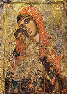 Agios: Icon, Museum, Monastery of St John Lambadistis, Cyprus