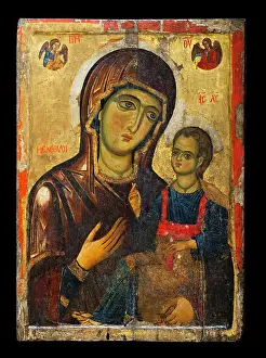 Agios: Icon, Museum, Monastery of St John Lambadistis, Cyprus
