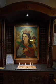 Edessa: Icon, Orthodox Church of St Barbara, Coptic Cairo, Egypt