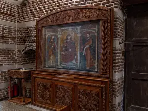 Masr: Icon, Saints Sergius and Bacchus Church, Coptic Cairo, Egypt