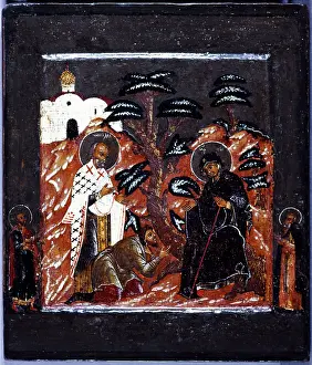 Coated: Icon of the Virgin Mary
