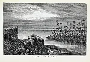 Riou: Ideal landscape of the Devonian Period