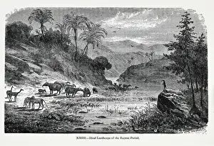 Riou: Ideal landscape of the Eocene Period