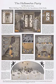 D Cor: Ideas for a Hallowe'en Party, 1914