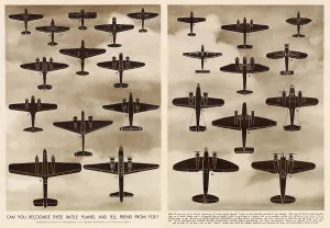 Recognise: Identification Silhouettes of Aircrafts WWI