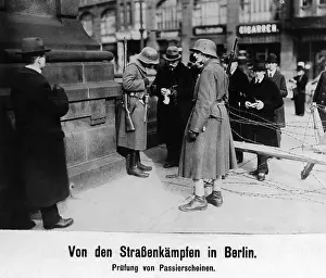 Loyal: Identity check during the Maerzkaempfe - March