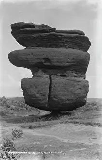 Balancing: Idol Rock at Brimham Rocks