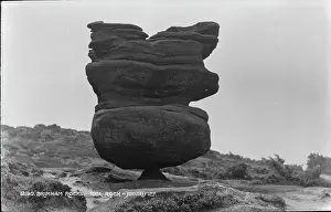 Moorland: Idol Rock at Brimham Rocks