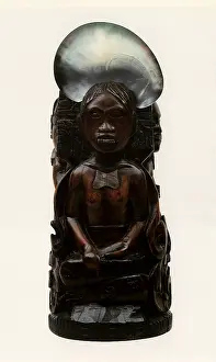 Idol: Idol with a Shell, by Gauguin
