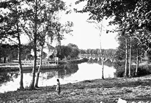 Iffley: Iffley River Thames Victorian period
