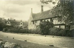 Mote: Ightham Mote and Cottages, Kent