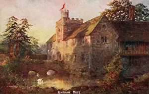 Moated: Ightham Mote, Kent