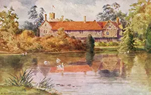 Moated: Ightham Mote, Kent