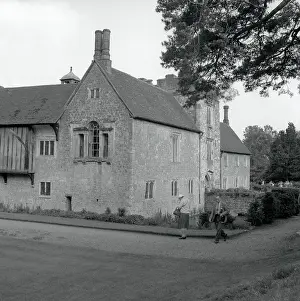 Moated: Ightham Mote, Kent