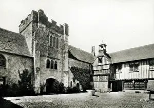 Moated: Ightham Mote, Kent - The Courtyard