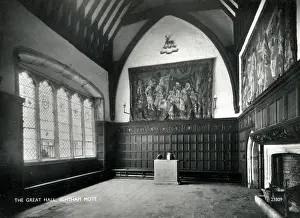 Moated: Ightham Mote, Kent - The Great Hall