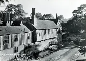 Moated: Ightham Mote, Kent - The North Front