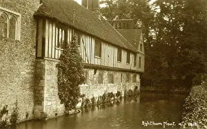 Mote: Ightham Mote, Kent, side view
