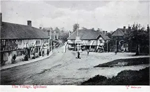 Lesley Bradshaw: IGHTHAM VILLAGE C.1905