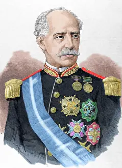 Mar A: Ignacio Marsa?o?sa? a del Castillo (1817-1893). Colored engr