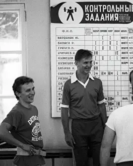 Larionov: Igor Larionov and Viktor Tikhonov, 1988