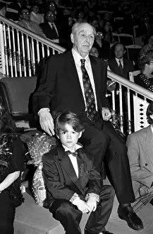 Grandson: Igor Moiseyev and grandson Igor, 1994