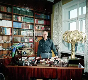 Moiseyev: Igor Moiseyev in his study, 1991