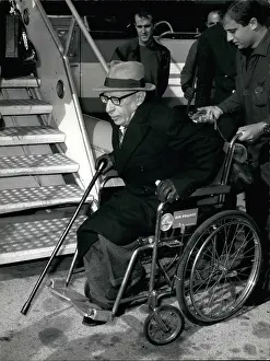 Stravinsky: Igor Stravinsky, composer and conductor, in Rome