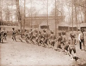 Loincloths: Igorot men from the Philippines dance in ?