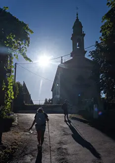 Eulalia: Igrexa de Santa Eulalia de Arca, O Pedrouzo, Galicia, Spain