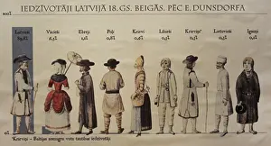 Ethnicities: IIllustration showing the percentage of the ethnic