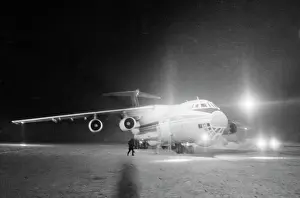 Airdrop: The Il-76 aircraft