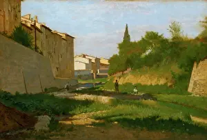 Odoardo: Il Mugnone, painting by Odoardo