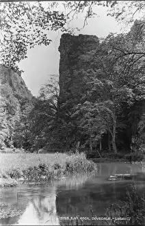Dovedale: Ilam Rock in Dovedale