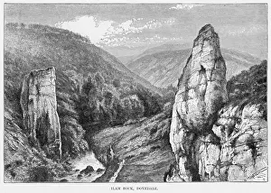 Dovedale: Ilam Rock, Peak District, Derbyshire