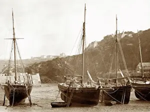 Ilfracombe: Ilfracombe harbour, early 1900s