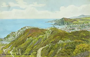 Tors: Ilfracombe, North Devon, viewed from the Tors