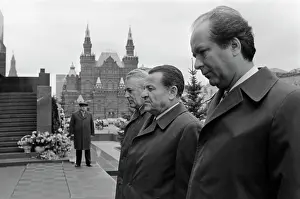 Lenins: Ilie Verdet visiting USSR