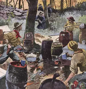 Raided: ILLEGAL STILL RAIDED