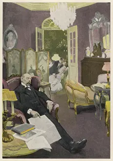 Cuddle: Illicit - Hubby Dozes 1908