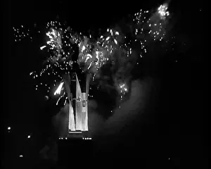 Draped: An Illuminated Column Berlin Victory Column